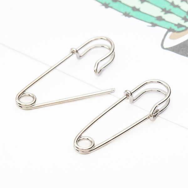 women small pin shape stud earrings trendy personality clip model metal ear nail european female daily wearing earring stud jewelry accessor, Golden;silver
women small pin shape stud earrings trendy personality clip model metal ear nail european female daily wearing earring stud jewelry accessor, Golden;silver