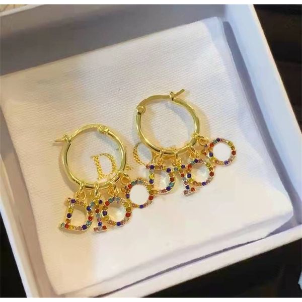 ornament charm earring 2022 new color diamond earrings letter earrings female 925 silver needle red earrings, Golden
ornament charm earring 2022 new color diamond earrings letter earrings female 925 silver needle red earrings, Golden