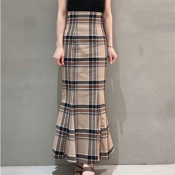 kuzuwata high waist plaid buttocks side split mermaid skirts japan style temperament elegant jupe autumn women faldas 220401, Black
kuzuwata high waist plaid buttocks side split mermaid skirts japan style temperament elegant jupe autumn women faldas 220401, Black