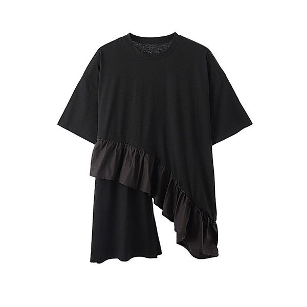 men's t-shirts jacket male fashion female lotus leaf edge t-shirt stitching yamamoto style personality dark irregular summer tide desig, White;black
men's t-shirts jacket male fashion female lotus leaf edge t-shirt stitching yamamoto style personality dark irregular summer tide desig, White;black