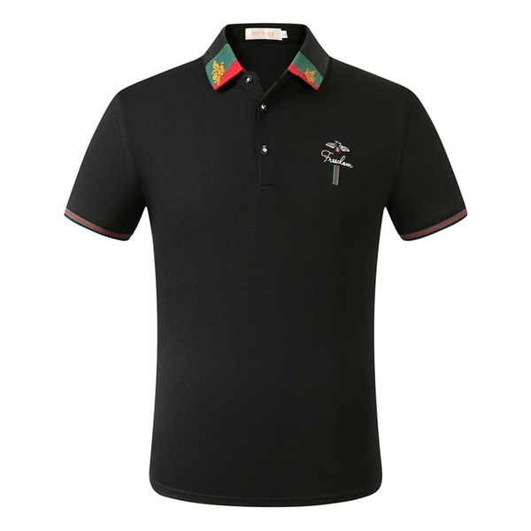 2022 designer new men's summer sports casual mens fashion printed polo shirts male street casual business short sleeve cotton lapel coa, White;black
2022 designer new men's summer sports casual mens fashion printed polo shirts male street casual business short sleeve cotton lapel coa, White;black