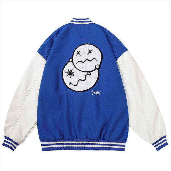 hip hop men streetwear baseball jacket letter embroidery patchwork harajuku varsity jackets winter fashion college coat t220728, Black;brown
hip hop men streetwear baseball jacket letter embroidery patchwork harajuku varsity jackets winter fashion college coat t220728, Black;brown