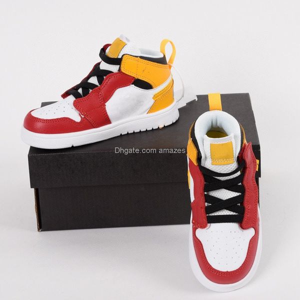 kids 1 1s mid alt red gold white dj6251-067 toddler boys girls enfant children basket sneakers size us 8c-3y 22-35, Black
kids 1 1s mid alt red gold white dj6251-067 toddler boys girls enfant children basket sneakers size us 8c-3y 22-35, Black