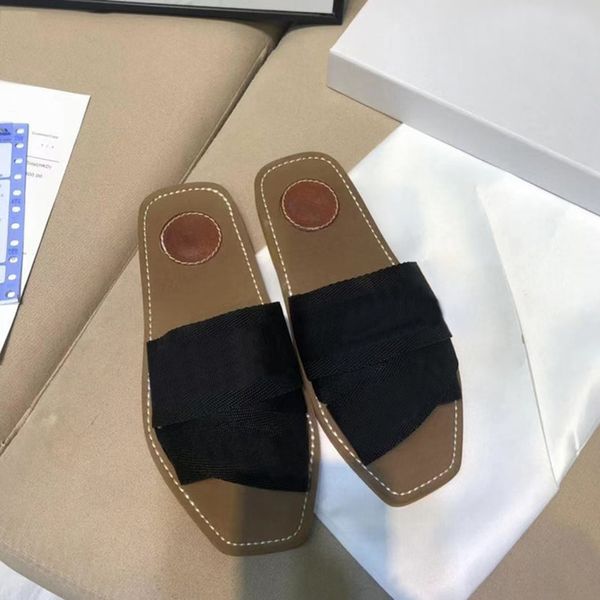 brand women slides woody mules slippers designer canvas cross woven sandals summer outdoor peep toe casual slipper letter stylist shoes slid, Black
brand women slides woody mules slippers designer canvas cross woven sandals summer outdoor peep toe casual slipper letter stylist shoes slid, Black