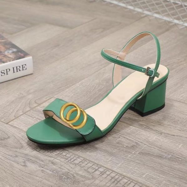 2022 platform sandals designer 100% leather women high heel sandals summer womens wedding dress shoes party metal buttons slipper large 35-4, Black
2022 platform sandals designer 100% leather women high heel sandals summer womens wedding dress shoes party metal buttons slipper large 35-4, Black