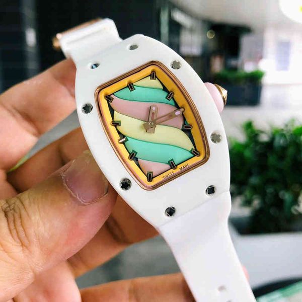 business leisure womens small richa milles automatic mechanical watch versatile fashion personality cotton candy white, Slivery;brown
business leisure womens small richa milles automatic mechanical watch versatile fashion personality cotton candy white, Slivery;brown