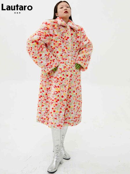 lautaro winter long colorful leopard print warm soft fluffy faux fur coat women designer retro luxury elegant sweet fashion 2022 t220810, Black
lautaro winter long colorful leopard print warm soft fluffy faux fur coat women designer retro luxury elegant sweet fashion 2022 t220810, Black