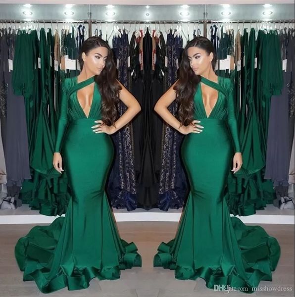 dark green one shoulder mermaid prom dresses 2022 long sleeve ruched sweep train formal party evening gowns bc14036, Black
dark green one shoulder mermaid prom dresses 2022 long sleeve ruched sweep train formal party evening gowns bc14036, Black