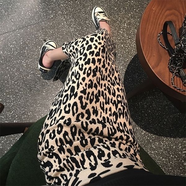 early spring long slit knitted leopard skirt women high waist knitted skirt 210306, Black
early spring long slit knitted leopard skirt women high waist knitted skirt 210306, Black
