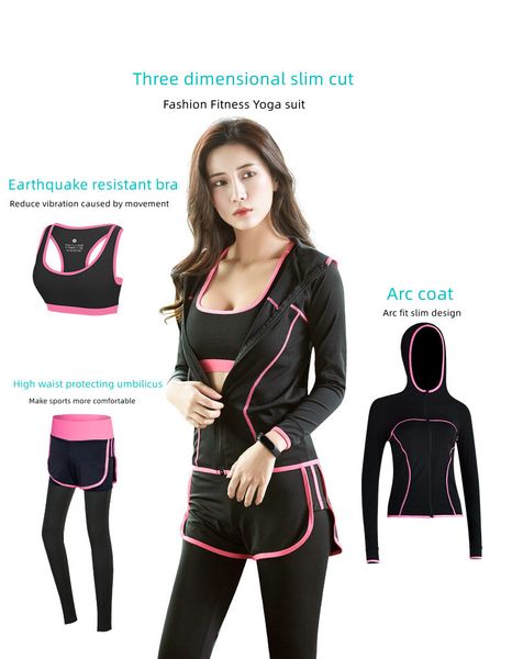 women's sports suit 22 yoga outfit spring and summer new gym running fitness clothes beginners casual clothes net red super value 5-pie
women's sports suit 22 yoga outfit spring and summer new gym running fitness clothes beginners casual clothes net red super value 5-pie
