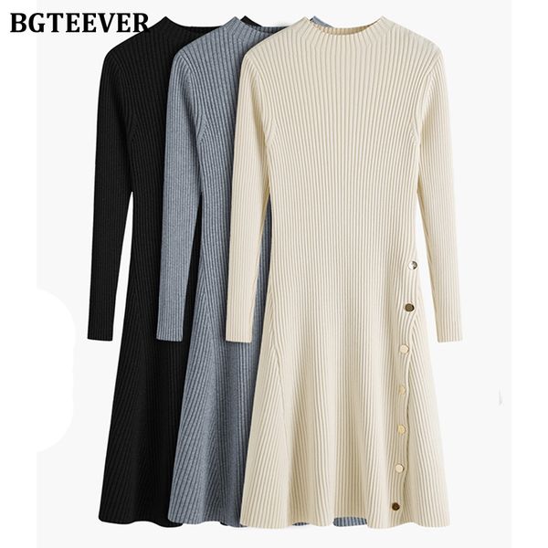 elegant half turtleneck slim women sweater dress autumn winter ladies vestidos full sleeve female knitted a-line dress, Black;gray
elegant half turtleneck slim women sweater dress autumn winter ladies vestidos full sleeve female knitted a-line dress, Black;gray