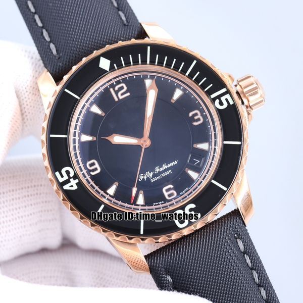 45mm date watch fifty fathoms 5015-3630-52a miyota 9015 automatic black dial rose goldl case sapphire bezel canvas strap gents sport watches, Slivery;brown
45mm date watch fifty fathoms 5015-3630-52a miyota 9015 automatic black dial rose goldl case sapphire bezel canvas strap gents sport watches, Slivery;brown