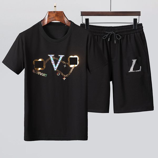 men's tracksuits t shirt and short set male summer casual sleeve pants suits sports running streetwear tshirts 66, Gray
men's tracksuits t shirt and short set male summer casual sleeve pants suits sports running streetwear tshirts 66, Gray