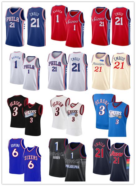 2021 2022 new basketball jersey 0 1 21 allen iverson julius erving army green philadelphias 76er 3 6 tyrese maxey james harden joel embiid b, Black;red
2021 2022 new basketball jersey 0 1 21 allen iverson julius erving army green philadelphias 76er 3 6 tyrese maxey james harden joel embiid b, Black;red
