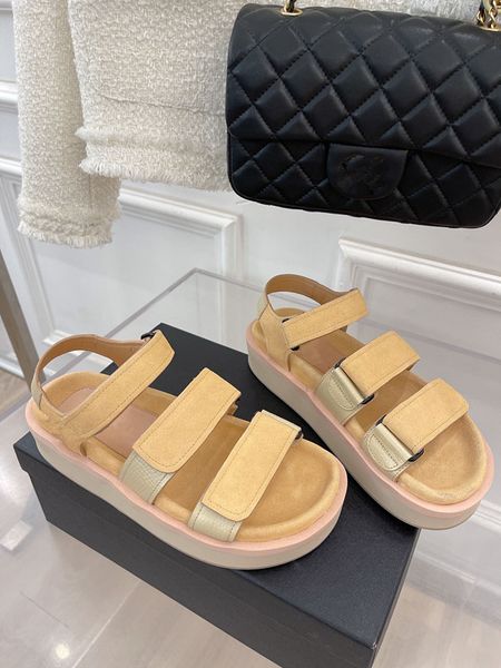 classic flat sandals party casual beach slide slippers outdoor velcro sandals 0320, Black
classic flat sandals party casual beach slide slippers outdoor velcro sandals 0320, Black