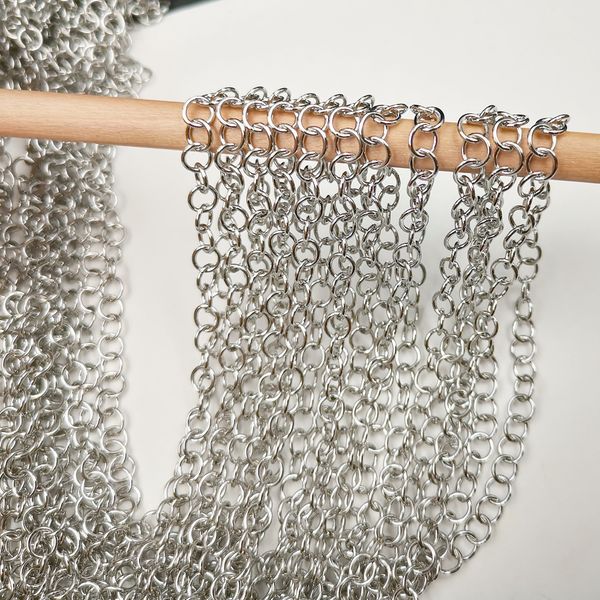 10meter in bulk 5mm round rolo chain welding link chain stainless steel jewelry finding marking diy, Silver
10meter in bulk 5mm round rolo chain welding link chain stainless steel jewelry finding marking diy, Silver