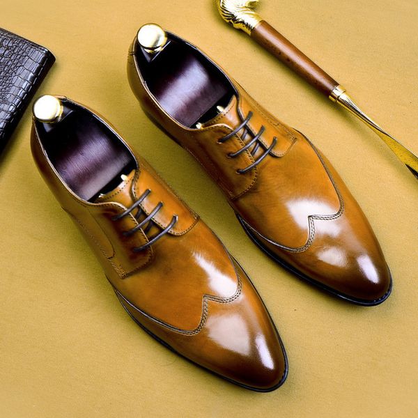 2022 handmade oxford dress shoes men genuine cow leather suit shoes footwear wedding formal italian hot, Black
2022 handmade oxford dress shoes men genuine cow leather suit shoes footwear wedding formal italian hot, Black