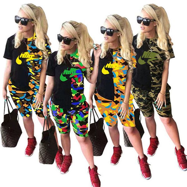brand designer women tracksuits short sleeve two piece set t-shirts+shorts summer crew neck jogging suit letter outfits fashion sportswear d, Gray
brand designer women tracksuits short sleeve two piece set t-shirts+shorts summer crew neck jogging suit letter outfits fashion sportswear d, Gray