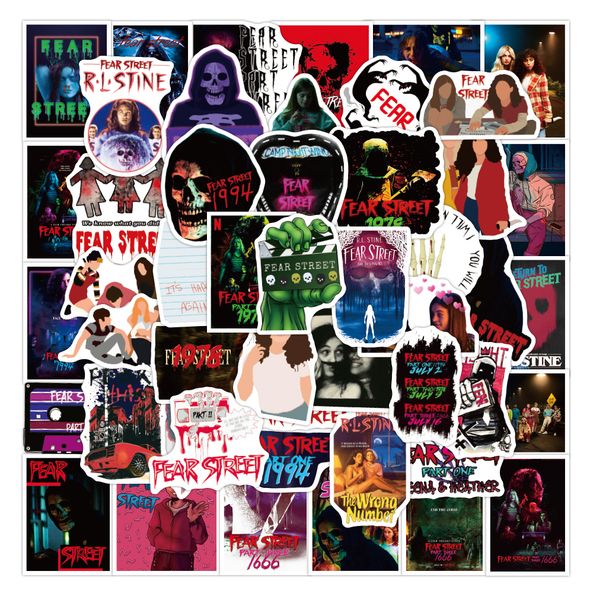 50pcs stickers waterproof horror movies fear street diy car bike luggage phone laptoy car decal
50pcs stickers waterproof horror movies fear street diy car bike luggage phone laptoy car decal