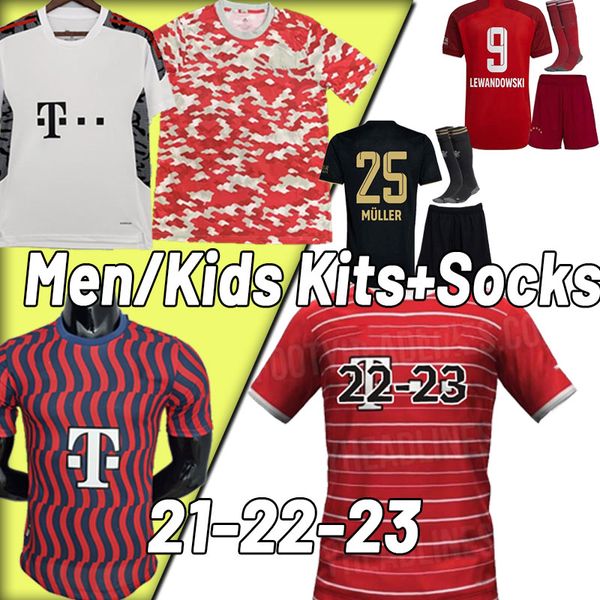 bayern mens kids kit 21 22 23 soccer jerseys lewandowski sane goretzka muller davies full set suits football shirt 2021 2022 2023 sock train, Black;yellow
bayern mens kids kit 21 22 23 soccer jerseys lewandowski sane goretzka muller davies full set suits football shirt 2021 2022 2023 sock train, Black;yellow