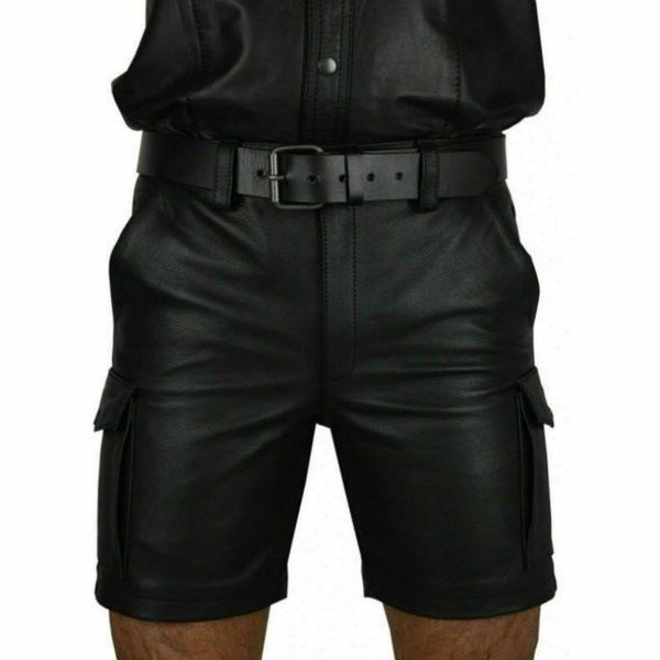 men's shorts men faux leather plus size summer fashion black pu casual mid waist straight-leg pants, White;black
men's shorts men faux leather plus size summer fashion black pu casual mid waist straight-leg pants, White;black