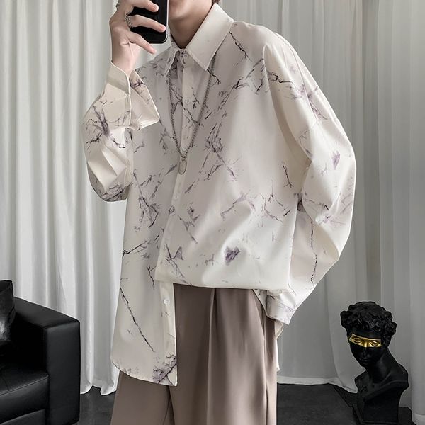 2022 new mens polos fashion tie dye casual long sleeve loose print lightweight sweat absorbent breathable shirt trendy comfortable over size, White;black
2022 new mens polos fashion tie dye casual long sleeve loose print lightweight sweat absorbent breathable shirt trendy comfortable over size, White;black