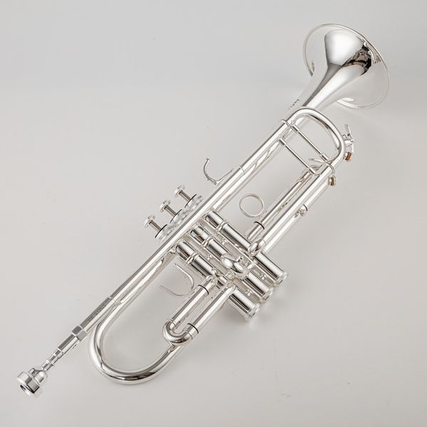 made in japan quality 9335 bb trumpet b flat brass silver plated professional trumpet musical instruments with leather case#11
made in japan quality 9335 bb trumpet b flat brass silver plated professional trumpet musical instruments with leather case#11