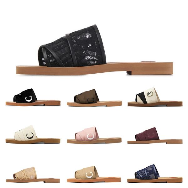 luxurys designers women slippers woody flat mule in canvas black white bule lagoon summer rubber sandals beach sliders woven peep toe casual
luxurys designers women slippers woody flat mule in canvas black white bule lagoon summer rubber sandals beach sliders woven peep toe casual