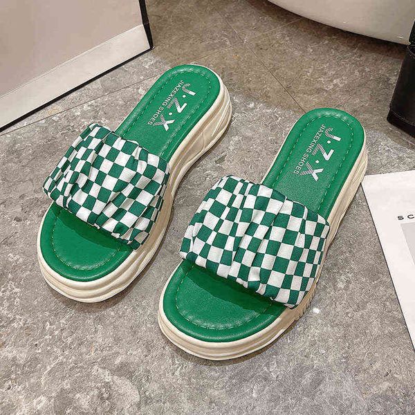 2022 new summer slippers women's fashion new flat women's thick sole flip-flops women's shoes y220412, Black
2022 new summer slippers women's fashion new flat women's thick sole flip-flops women's shoes y220412, Black