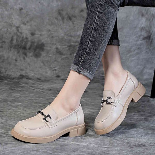 dress shoes the first layer of cowhide leffer shoes, women's summer single one step on versatile british style small leather shoes 3pbb, Black
dress shoes the first layer of cowhide leffer shoes, women's summer single one step on versatile british style small leather shoes 3pbb, Black