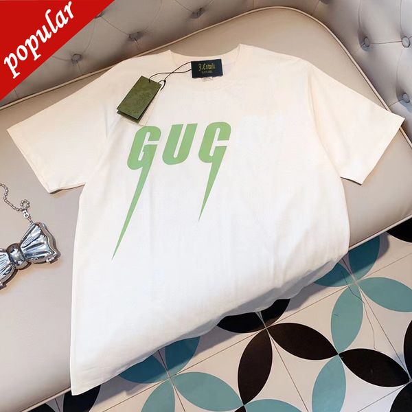 factory direct sales fashion trend short sleeves summer 2022 new lightning letter women's t-shirt loose men's and same couple', White;black
factory direct sales fashion trend short sleeves summer 2022 new lightning letter women's t-shirt loose men's and same couple', White;black