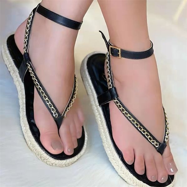 summer beach sandals fashion open toe metal chain women s shoes outdoor leisure plus size 43 sandals for women 220608, Black
summer beach sandals fashion open toe metal chain women s shoes outdoor leisure plus size 43 sandals for women 220608, Black