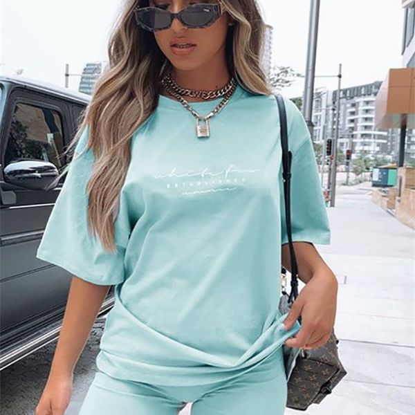 printed casual summer women s tracksuit sports suit t shirt shorts 2 piece set sweatshirt women sportswear 220616, Gray
printed casual summer women s tracksuit sports suit t shirt shorts 2 piece set sweatshirt women sportswear 220616, Gray
