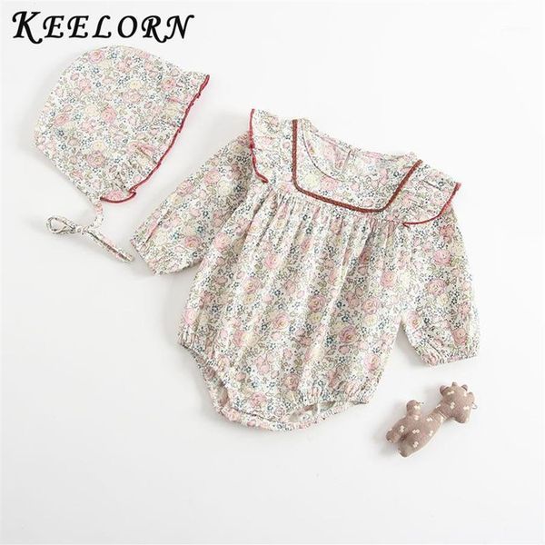 keelorn baby girls rompers newborn baby girls long sleeve romper hat jumpsuit spring kids outfit clothes 2pcs romper1334w, Blue
keelorn baby girls rompers newborn baby girls long sleeve romper hat jumpsuit spring kids outfit clothes 2pcs romper1334w, Blue