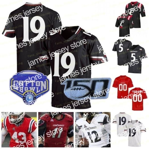 new cotton bowl cincinnati bearcats football jersey ncaa college travis kelce desmond ridder michael warren ii jerome ford tyler scott thomp, Black
new cotton bowl cincinnati bearcats football jersey ncaa college travis kelce desmond ridder michael warren ii jerome ford tyler scott thomp, Black