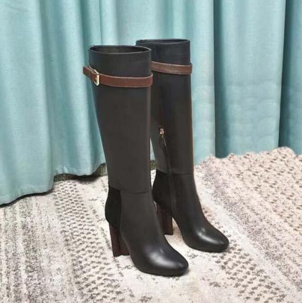 martin boots designer's classic color matching round head casual high heels deerskin zipper lace thick-soled black-brown non-slip boots
martin boots designer's classic color matching round head casual high heels deerskin zipper lace thick-soled black-brown non-slip boots