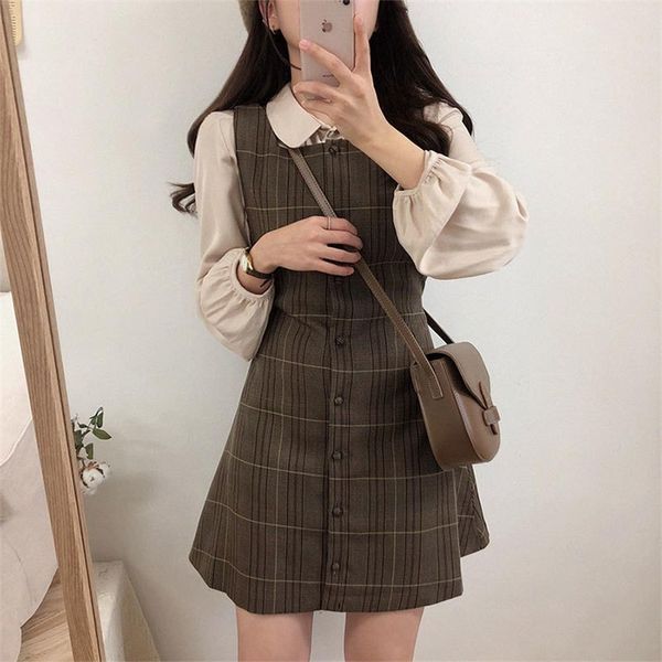 s- xl spring femme casual boho ol casual sleeveless suits women dresses female dress vintage suits braces robe femme vestido 210412, White
s- xl spring femme casual boho ol casual sleeveless suits women dresses female dress vintage suits braces robe femme vestido 210412, White