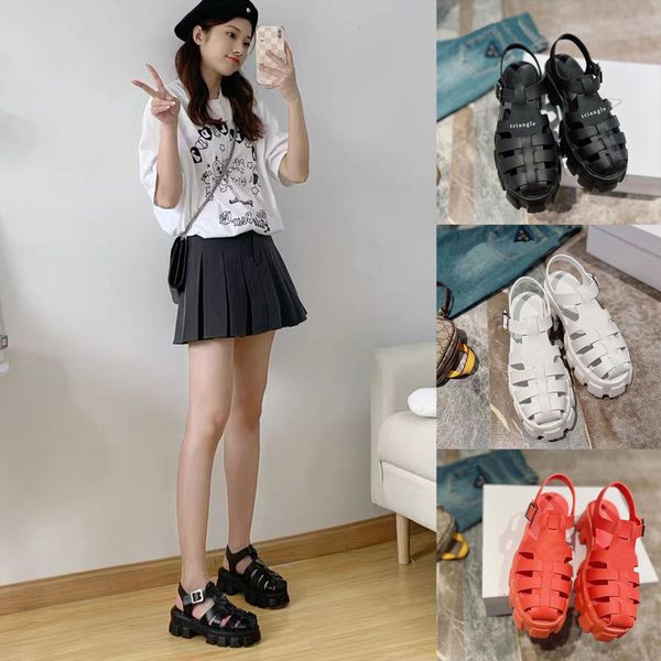platform sandals women round toe hollow outs roman shoes woman casual thick sole beach sandals lady summer sandalias 35-40, Black
platform sandals women round toe hollow outs roman shoes woman casual thick sole beach sandals lady summer sandalias 35-40, Black