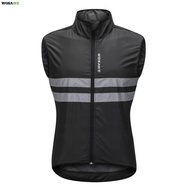 wosawe reflective cycling vest windproof mtb road bike bicycle sleeveless jersey cycle gilet ciclismo wind coat 220507, Black;white
wosawe reflective cycling vest windproof mtb road bike bicycle sleeveless jersey cycle gilet ciclismo wind coat 220507, Black;white