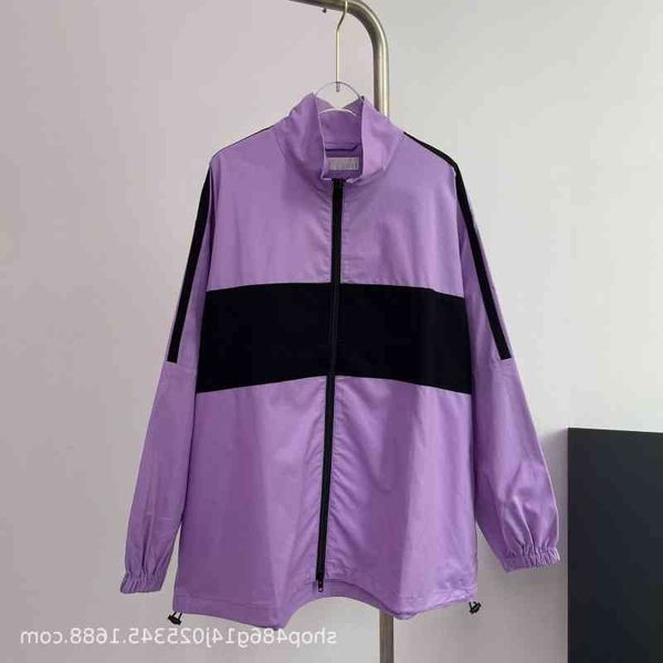 women's jackets b paris purple stitched letter stormsuit jacket men's and women's casual sports, Black;brown
women's jackets b paris purple stitched letter stormsuit jacket men's and women's casual sports, Black;brown