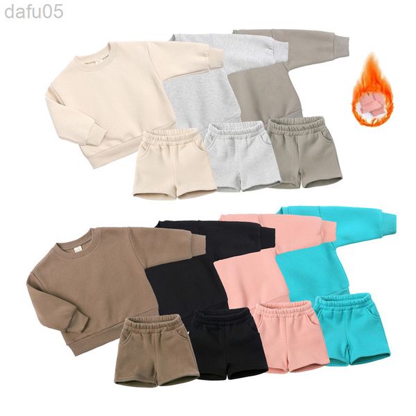 kinderkleding kinderen pak warme trui meisje fleece sweatshirt shorts winter lente meisje jongen trainingspak sportkleding 1-14y l220808, White
kinderkleding kinderen pak warme trui meisje fleece sweatshirt shorts winter lente meisje jongen trainingspak sportkleding 1-14y l220808, White