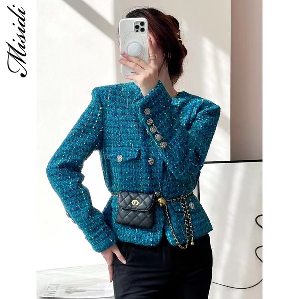 chan 2022 new women's jacket fashion color tweed single-breasted coat fall/winter mother's day gift valentine's day birthday, Black;brown
chan 2022 new women's jacket fashion color tweed single-breasted coat fall/winter mother's day gift valentine's day birthday, Black;brown