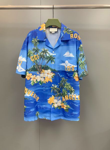 summer 2022 latest fashion short sleeved shirts ~ us size designer silk shirts ~ high-quality beach landscape print design single breasted, White;black
summer 2022 latest fashion short sleeved shirts ~ us size designer silk shirts ~ high-quality beach landscape print design single breasted, White;black