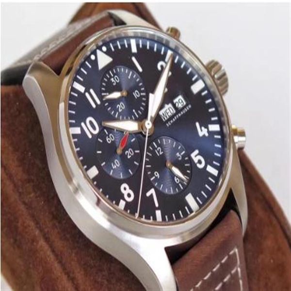 classic new men automatic mechanical pilots watch stainless steel daydate sapphire brown leather blue dial sport watches339w, Slivery;brown
classic new men automatic mechanical pilots watch stainless steel daydate sapphire brown leather blue dial sport watches339w, Slivery;brown