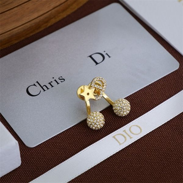 50% off online new letter star full diamond ball women's fashion simple brass earrings, Golden
50% off online new letter star full diamond ball women's fashion simple brass earrings, Golden