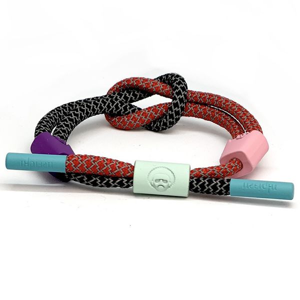 holographic reflective rope knot men's and women's bracelet sports fashion woven shoelace for men women, Golden;silver
holographic reflective rope knot men's and women's bracelet sports fashion woven shoelace for men women, Golden;silver