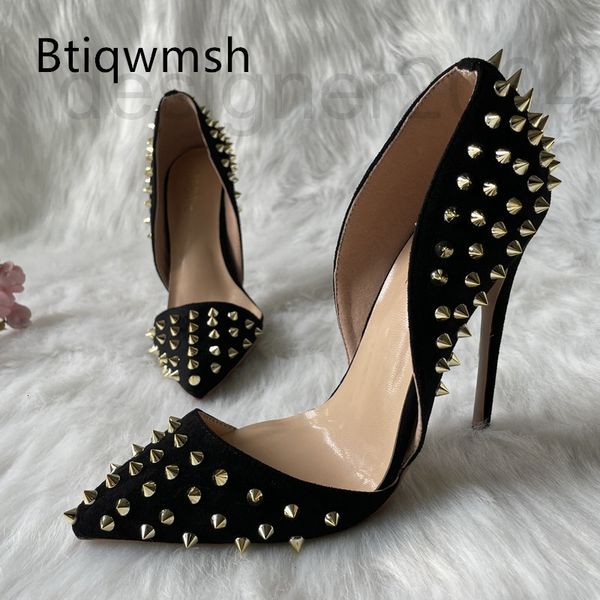 sandals designer stiletto woman pointed toe gold rivet thin heel pumps lady fashion party shoes pxy9, Black
sandals designer stiletto woman pointed toe gold rivet thin heel pumps lady fashion party shoes pxy9, Black