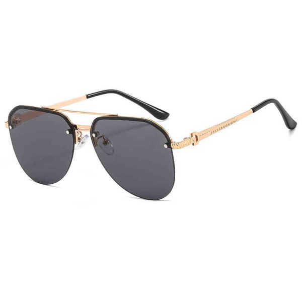 men's glass sunglass metal half frame women's outdoor classic double beam fashion sunglasses luxury brand sun glasses vintage uv40, White;black 
men's glass sunglass metal half frame women's outdoor classic double beam fashion sunglasses luxury brand sun glasses vintage uv40, White;black