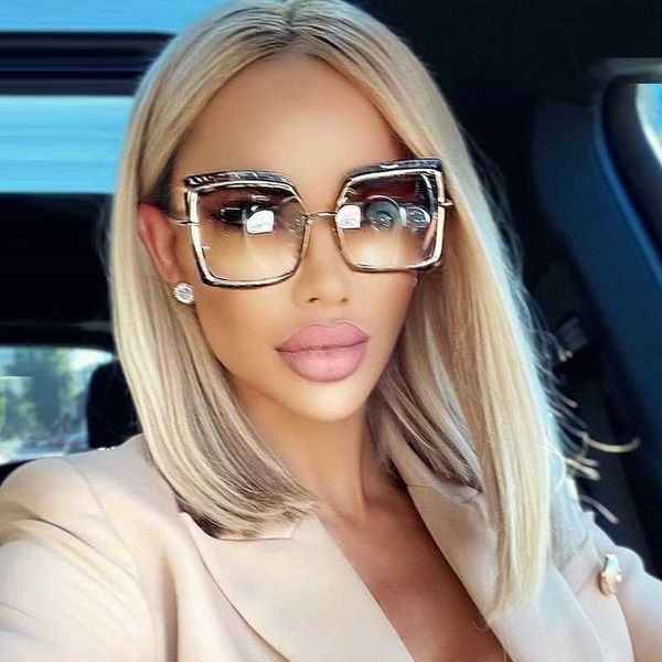 sunglasses elegant woman square men unique gold black shades luxury brand driving sun glasses female zonnebril dames, White;black
sunglasses elegant woman square men unique gold black shades luxury brand driving sun glasses female zonnebril dames, White;black