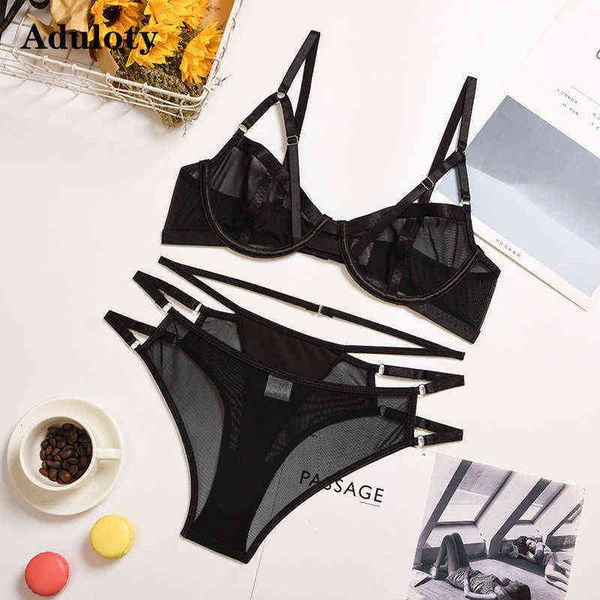 nxy set new women' underwear mesh thin section see through hollow stitching sling erotic lingerie underwire bra panty 0216, Red;black
nxy set new women' underwear mesh thin section see through hollow stitching sling erotic lingerie underwire bra panty 0216, Red;black